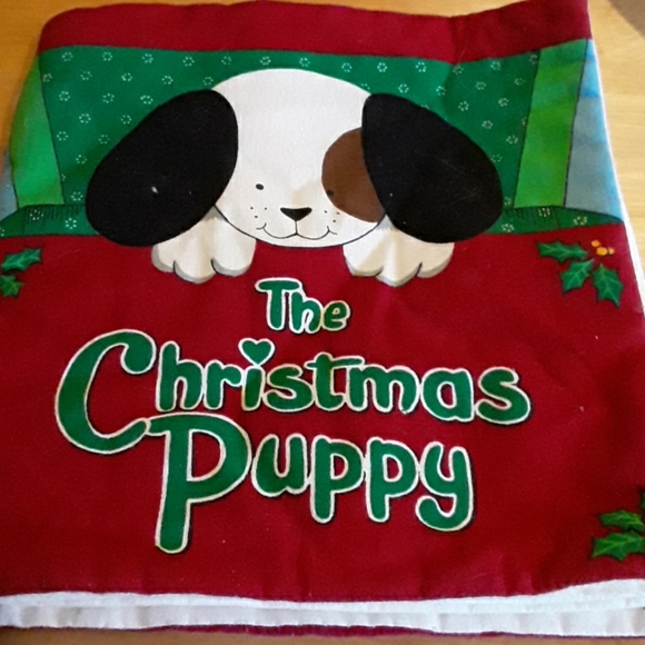 Christmas  STORYBOOK Other - THE CHRISTMAS  PUPPY   SOFT MATERIAL  BOOK .